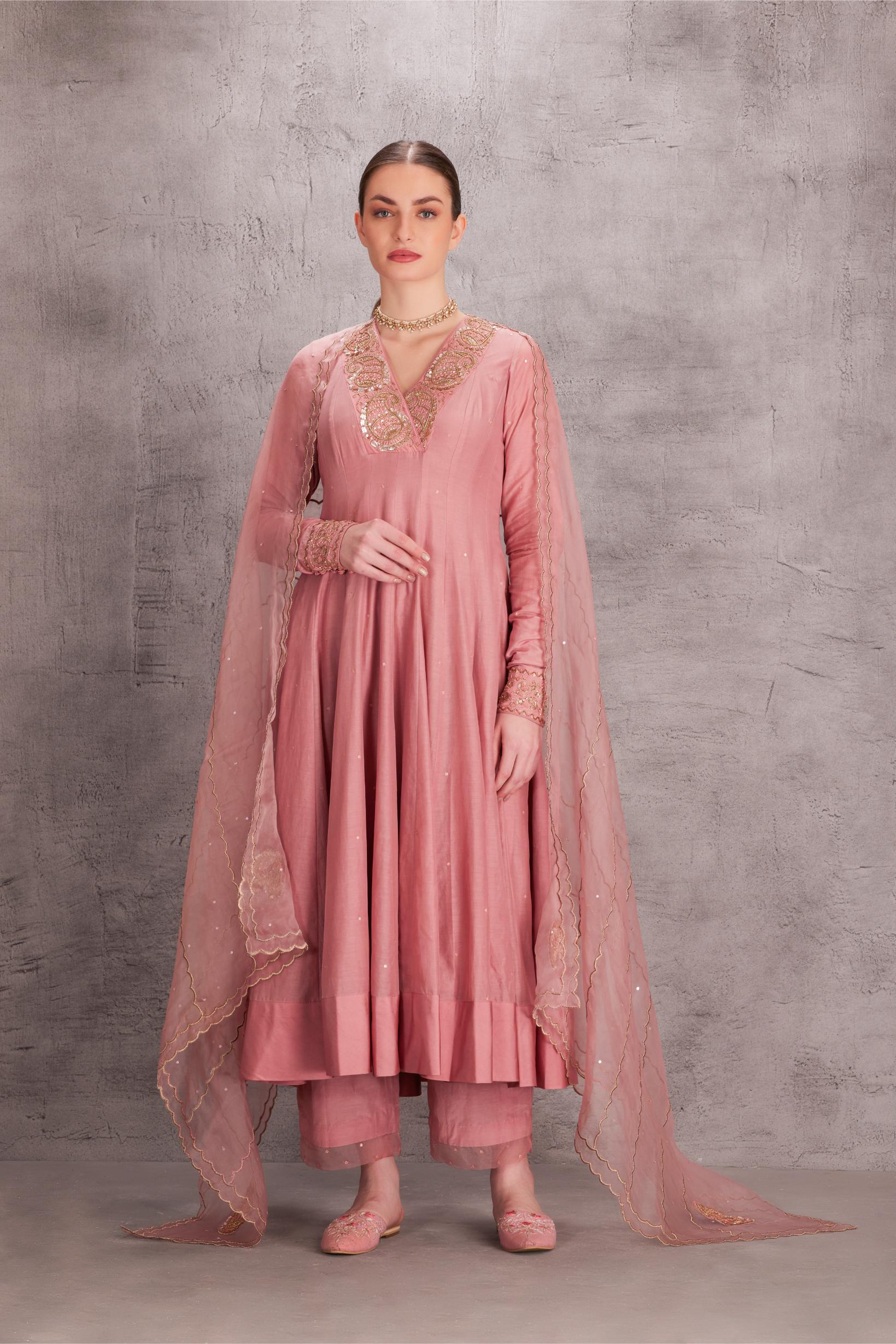 light pink prom dresses 2022 Flamingo Pink Prom Dresses Tulle Sweetheart Corset – Lisposa main image 1