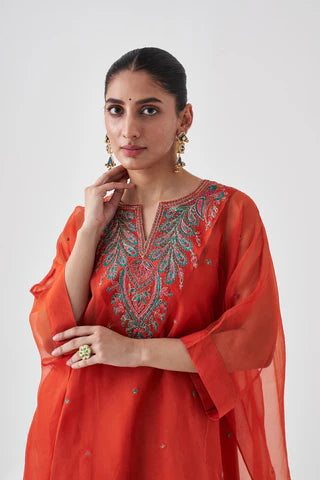 Grace in Every Detail: Janki India's Kurta and Sharara Designs