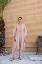Peach Kaftan Set